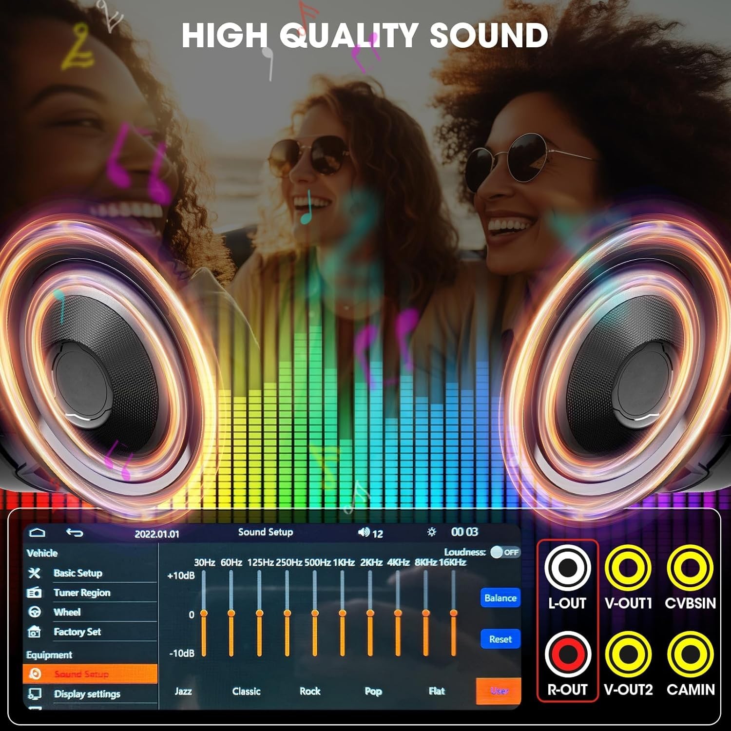 Upgrade Your Ride: 300W Bluetooth Car Stereo with FM/AM & Steering Control