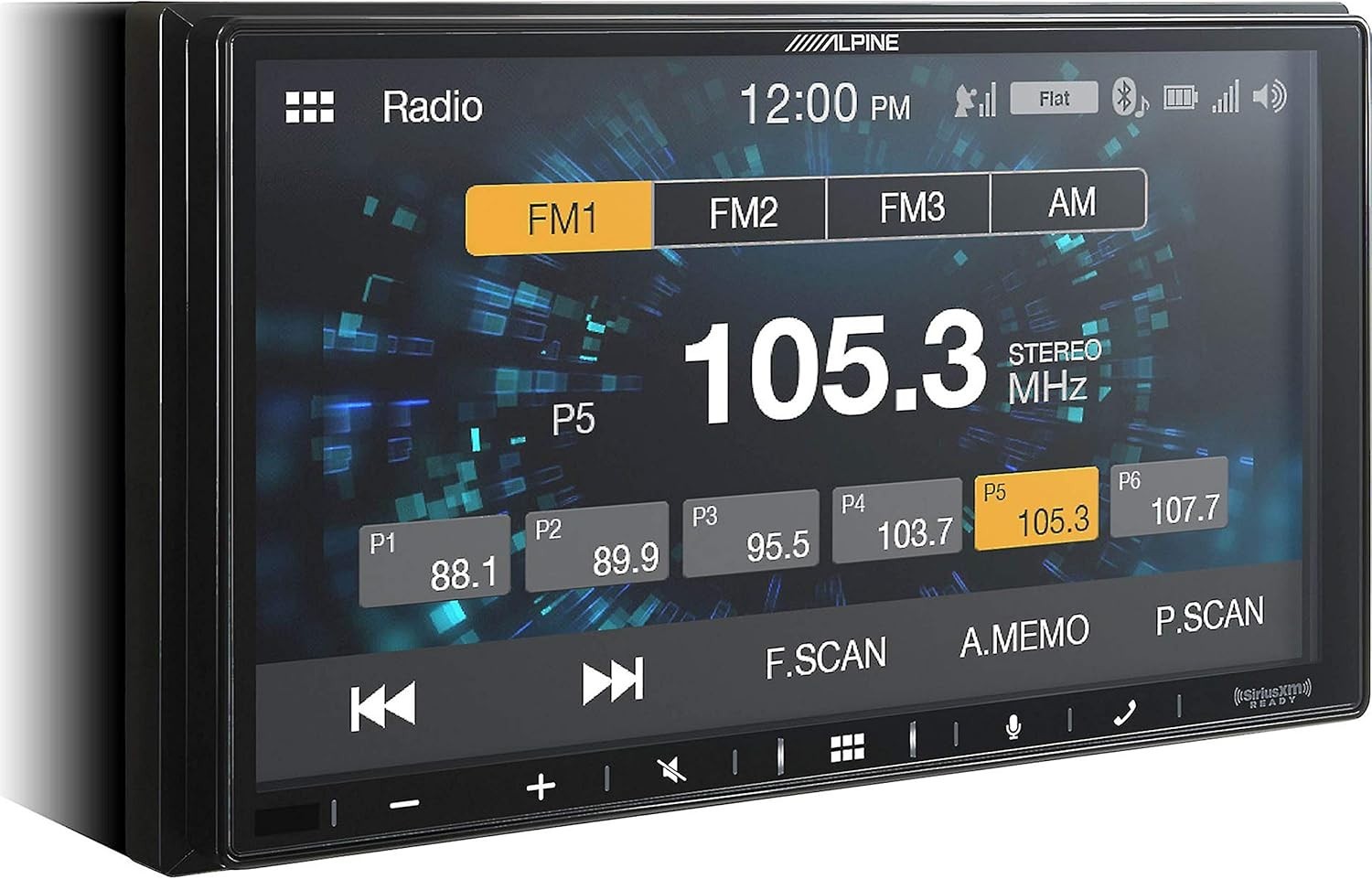 Alpine iLX-W650 7″ Double DIN Touchscreen Digital Multimedia Receiver