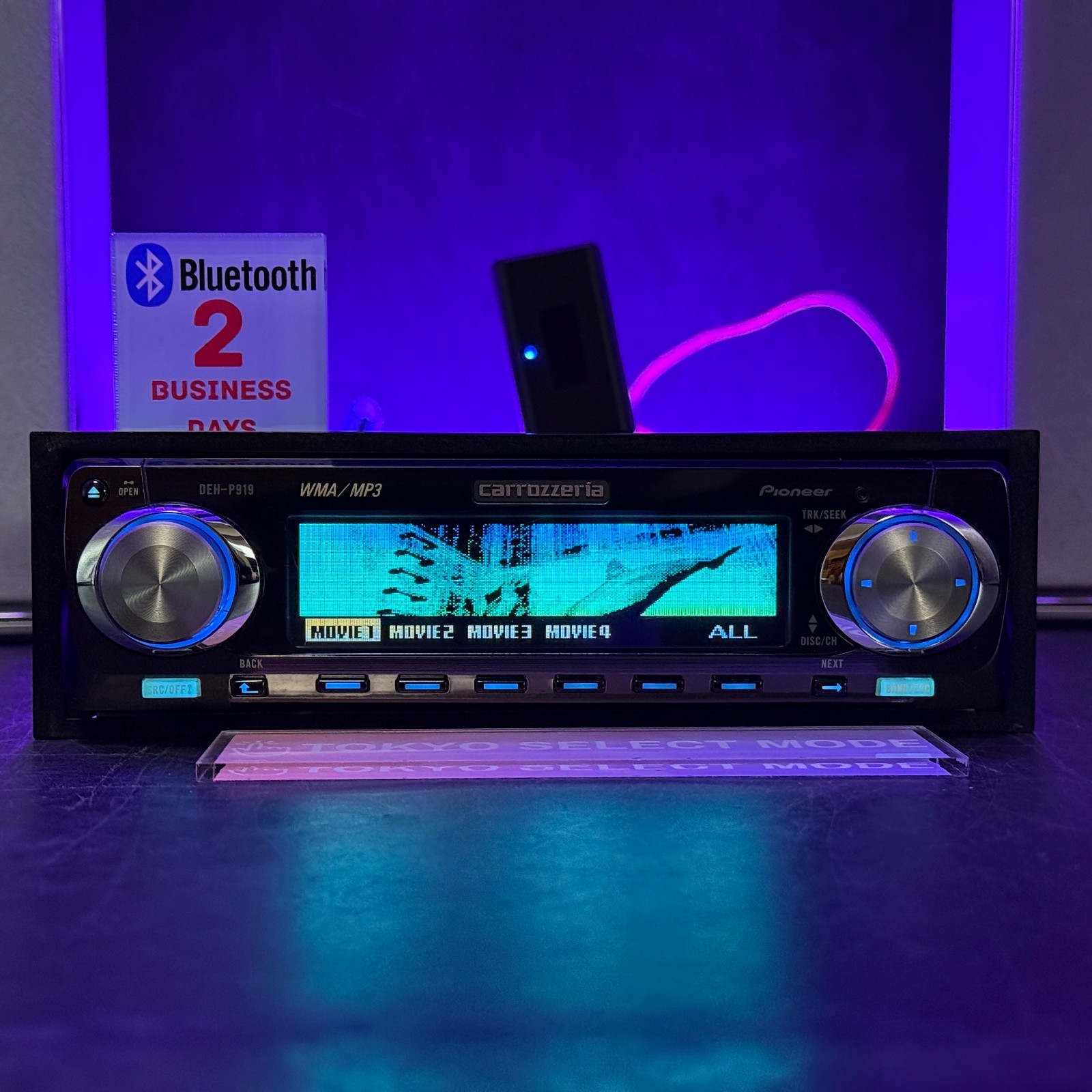 Pioneer Carrozzeria DEH-P919 Car Audio CD Player SFC Bluetooth Ready JDM Stock