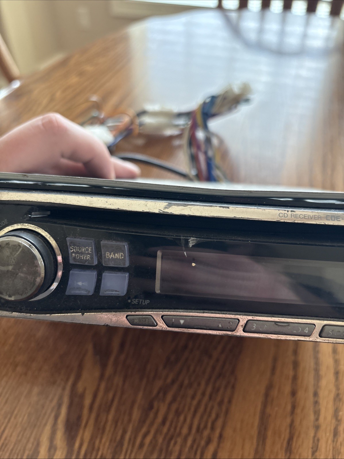 Alpine CDE-9846 CD Player In Dash Receiver
