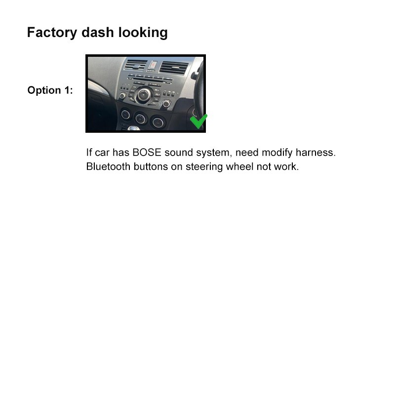 9″ Wireless CarPlay Android Auto Nakamichi BT Radio For Mazda 3 2009-2013 SO