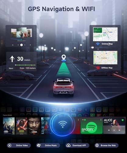 4G+128G Android Car Radio for GMC Sierra 2007-2013 with 7“ 4G+128G with Buttons