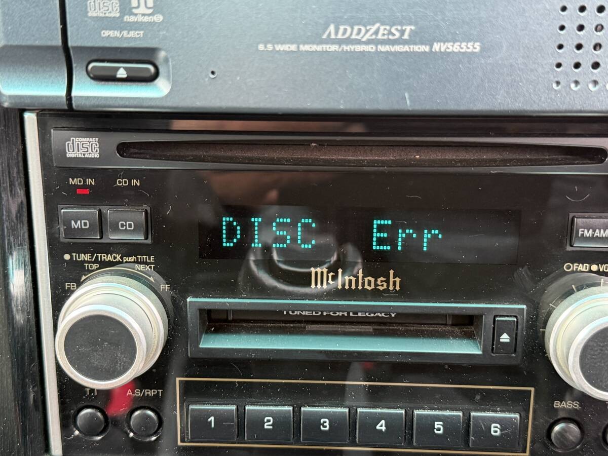 Subaru Legacy BE5 BH5 McIntosh CD MD Stereo Head Unit PF-4025I-C JDM Used Japan