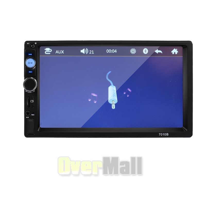 Backup Camera+Double Din Car Stereo Radio mp3 Player Bluetooth with Mirrorlink