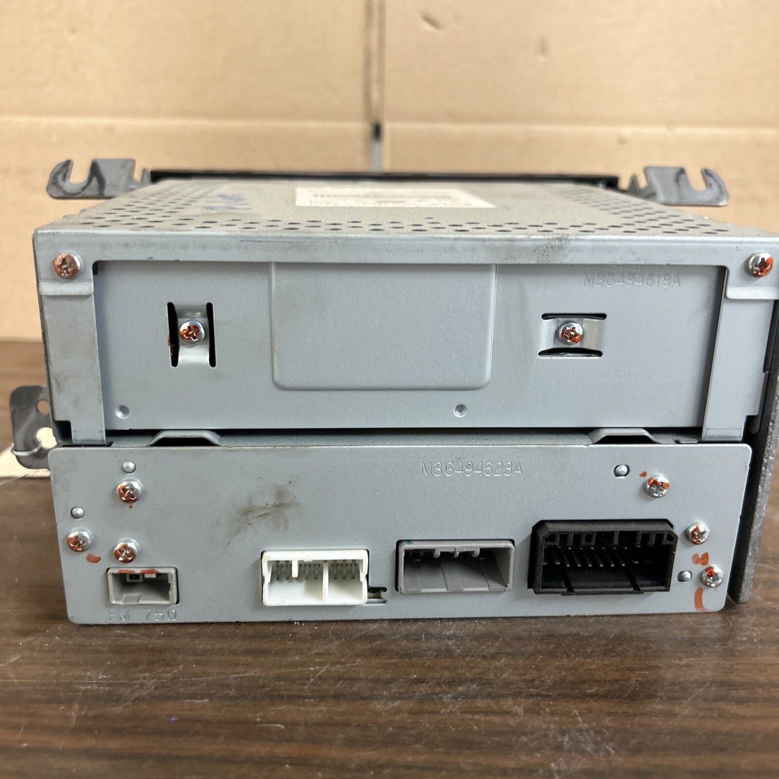 06-08 Honda Pilot EX-L AM FM XM 6 disc CD radio receiver 39100-S9V-A600 1TV6
