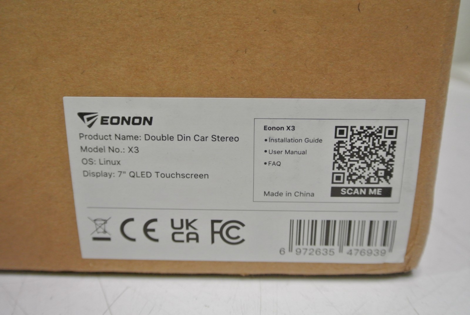 Eonon X3 Double 2Din Android Auto CarPlay Car Stereo GPS Navigation 7″ Radio DSP