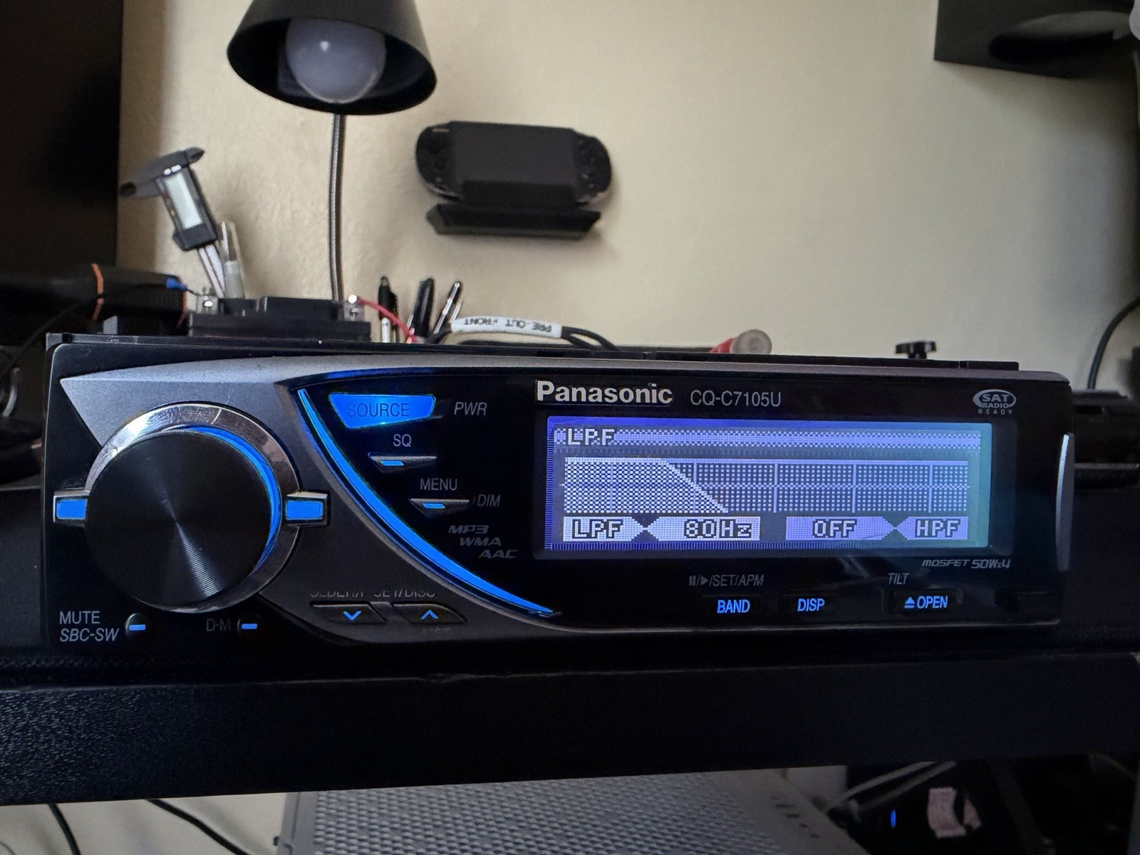 Panasonic C7105U Retro Dolphin Car Stereo