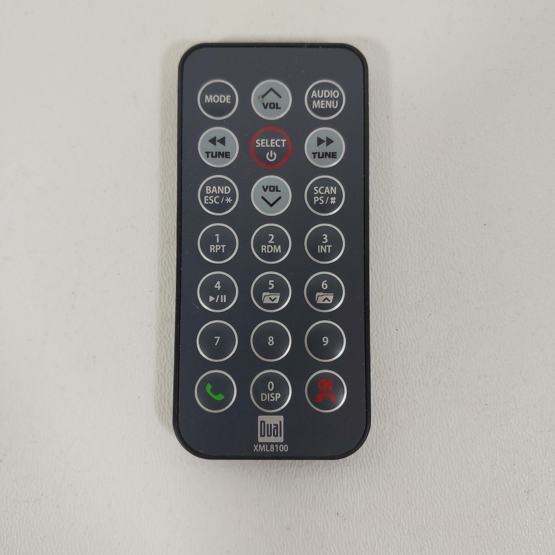 Original Dual XML8100 Remote Control OEM