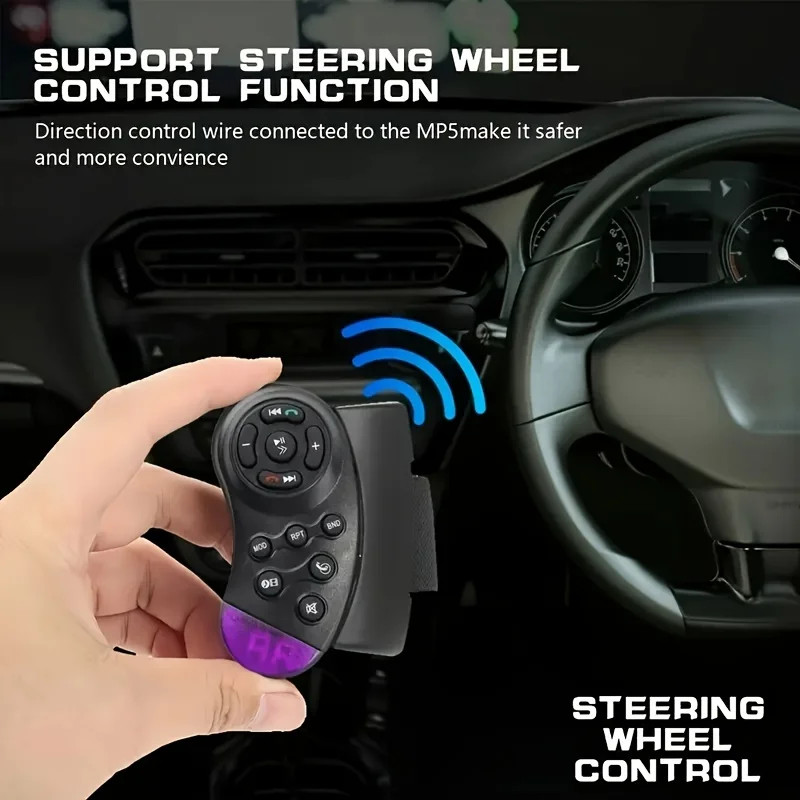 7" 2Din Car Stereo with MP5 Player,USB,AUX Audio Video Display with DVD