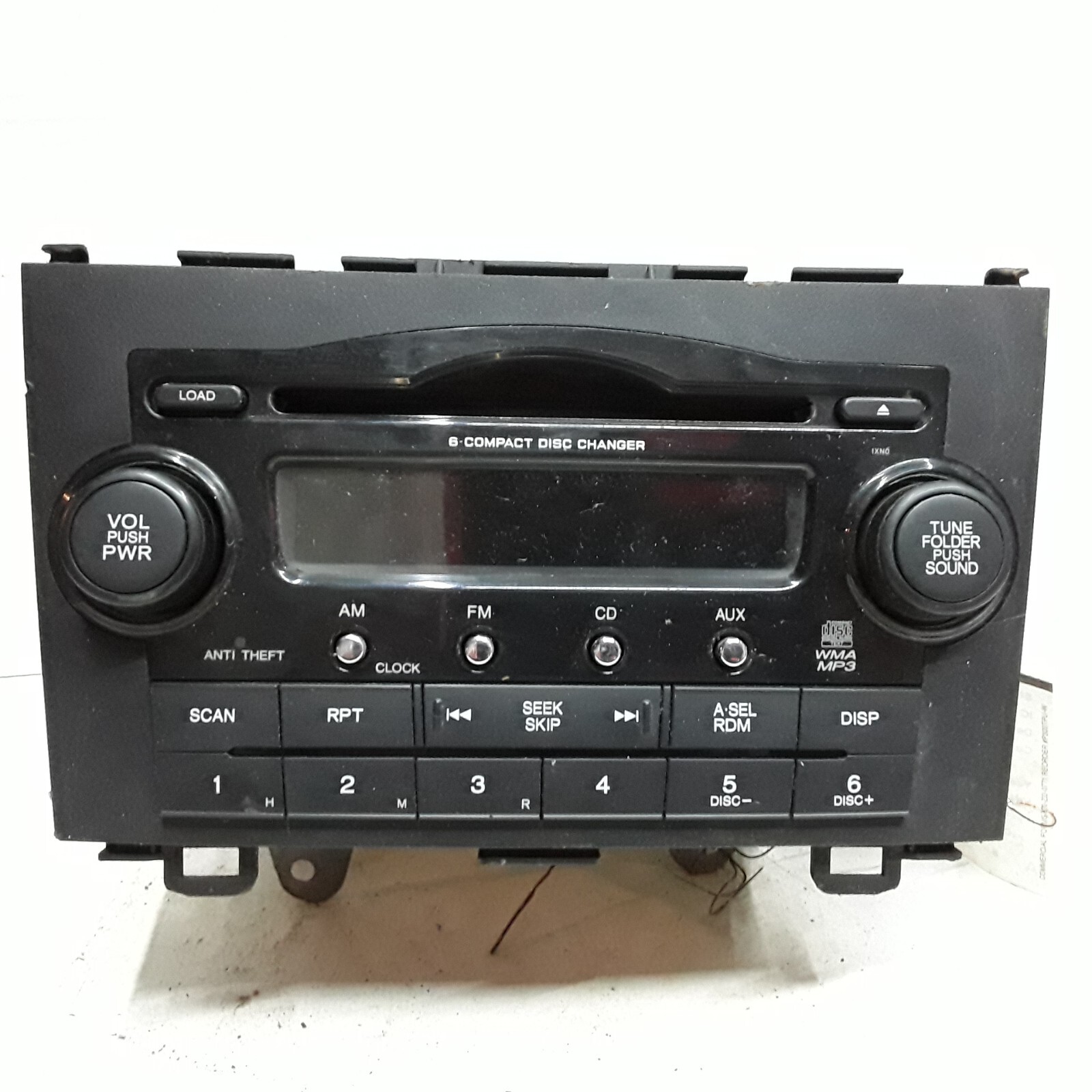 07 08 09 Honda CRV AM FM 6 disc CD radio receiver 39100-SWA-A004 OEM 1XN0