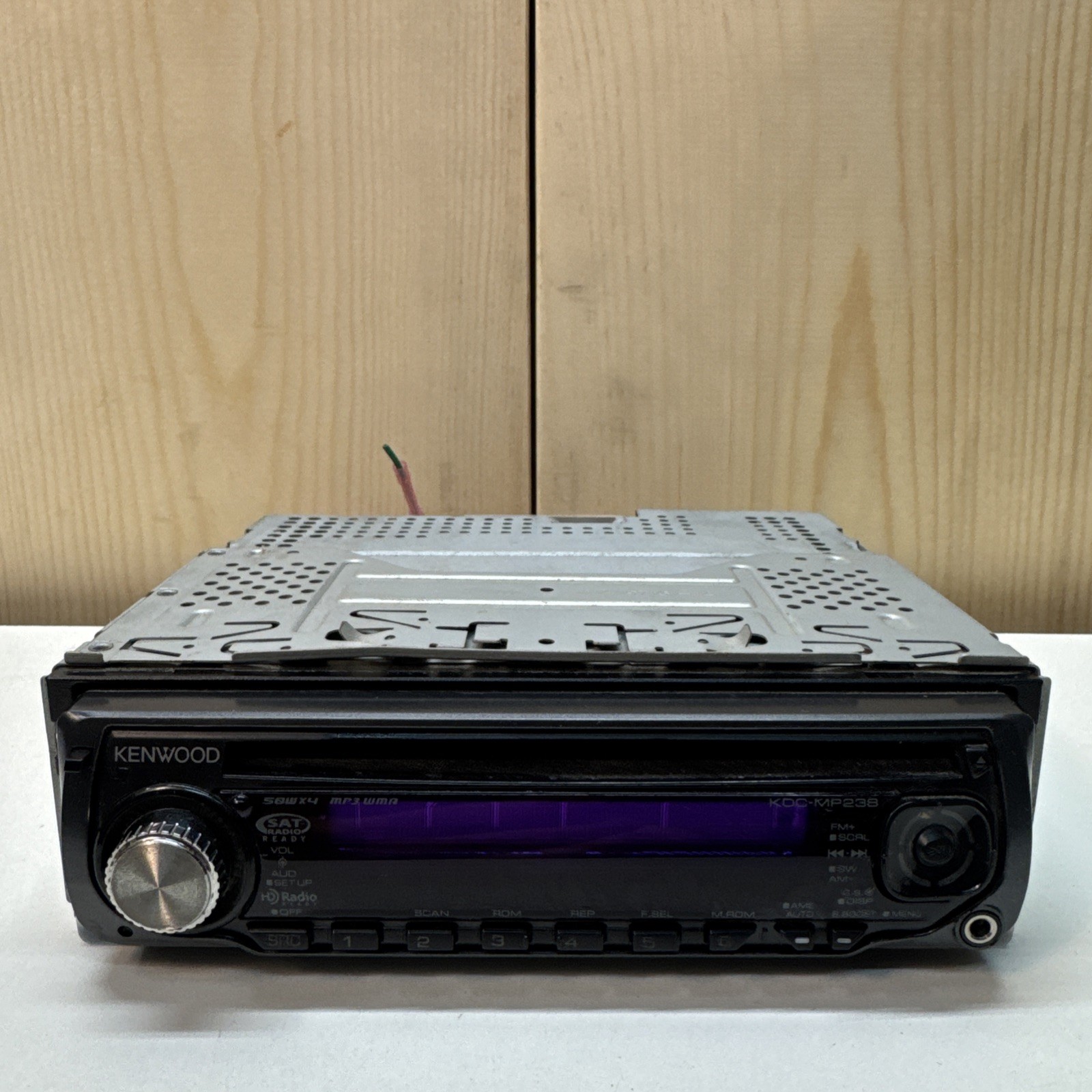 Kenwood KDC- MP 238 Car Stereo FM-Am Radio CD Player MP-3 WORKS GREAT ! Bin BY