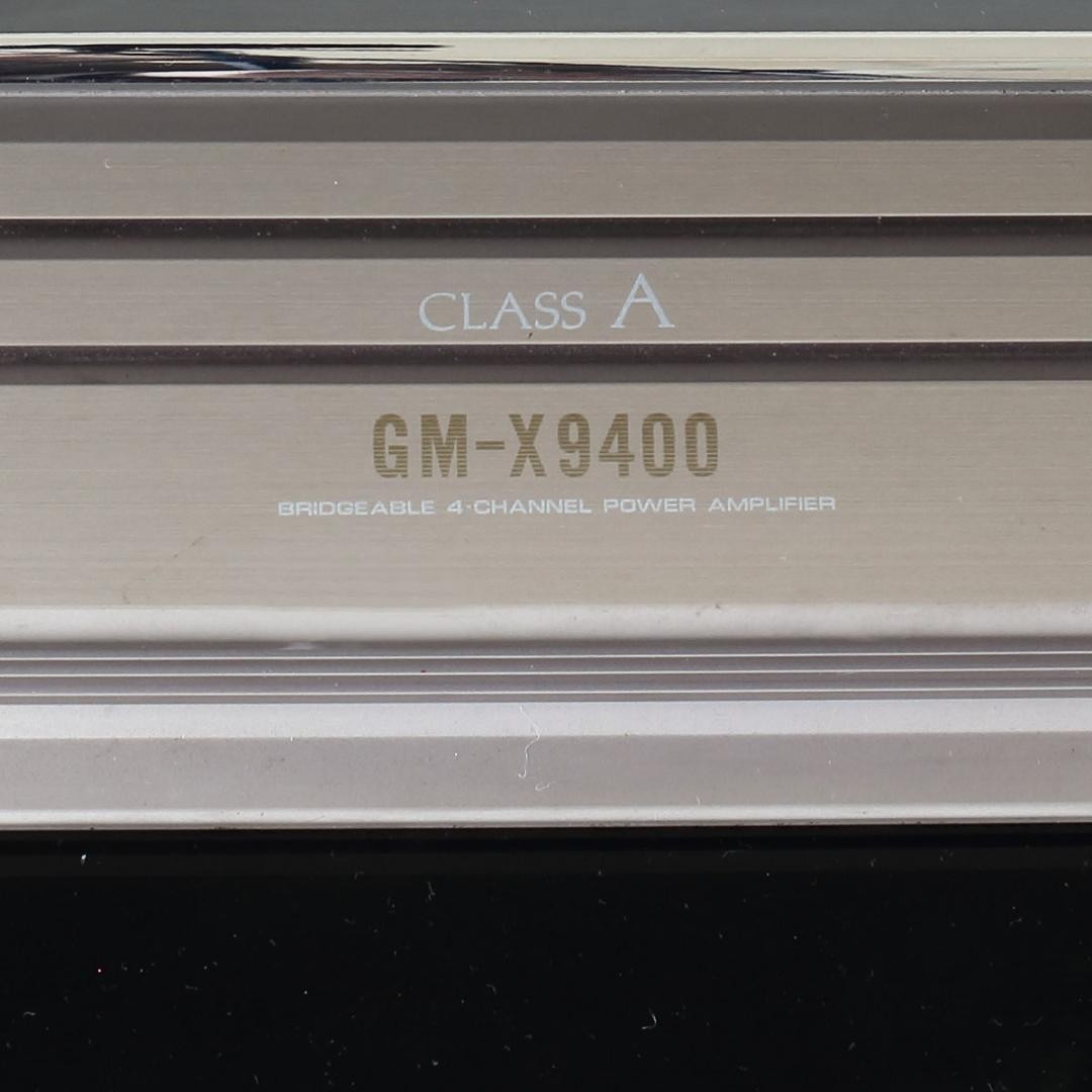 Carrozzeria GM-X9400 Class A Power Amplifier High Output Audio Working Confirmed