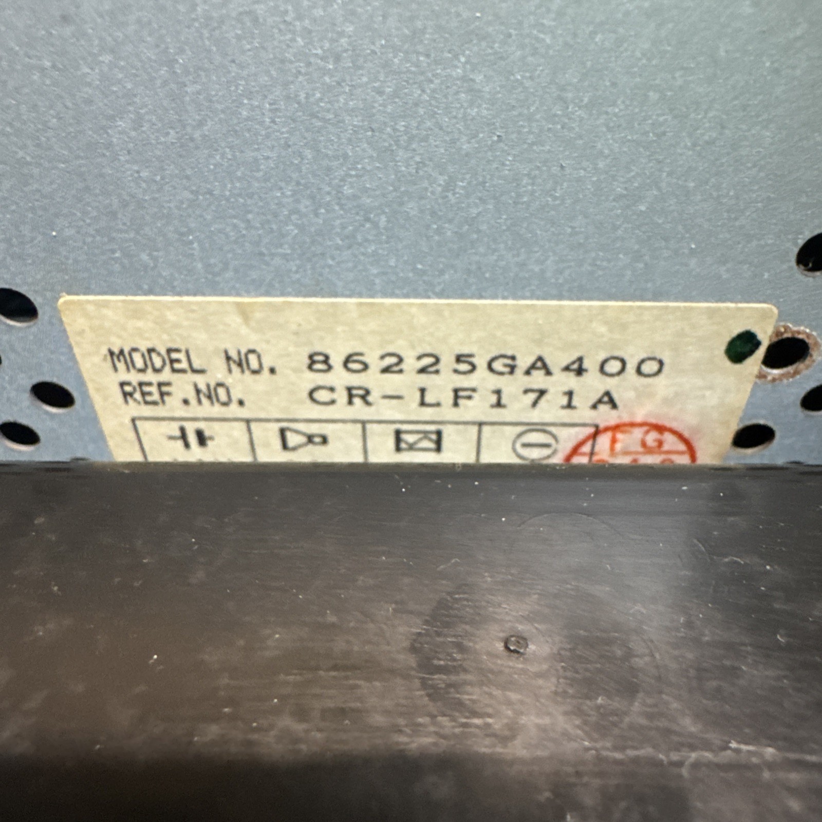 Subaru Model #86225GA400 Oem Original Car Radio Ref No: CR-LF171A + Trim
