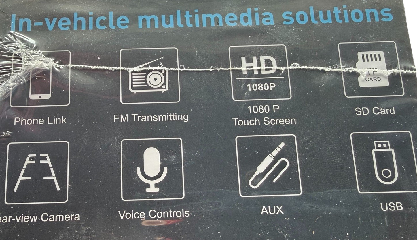 Carpuride 7-Inch HD IPS Touch Screen Bluetooth Voice Control
