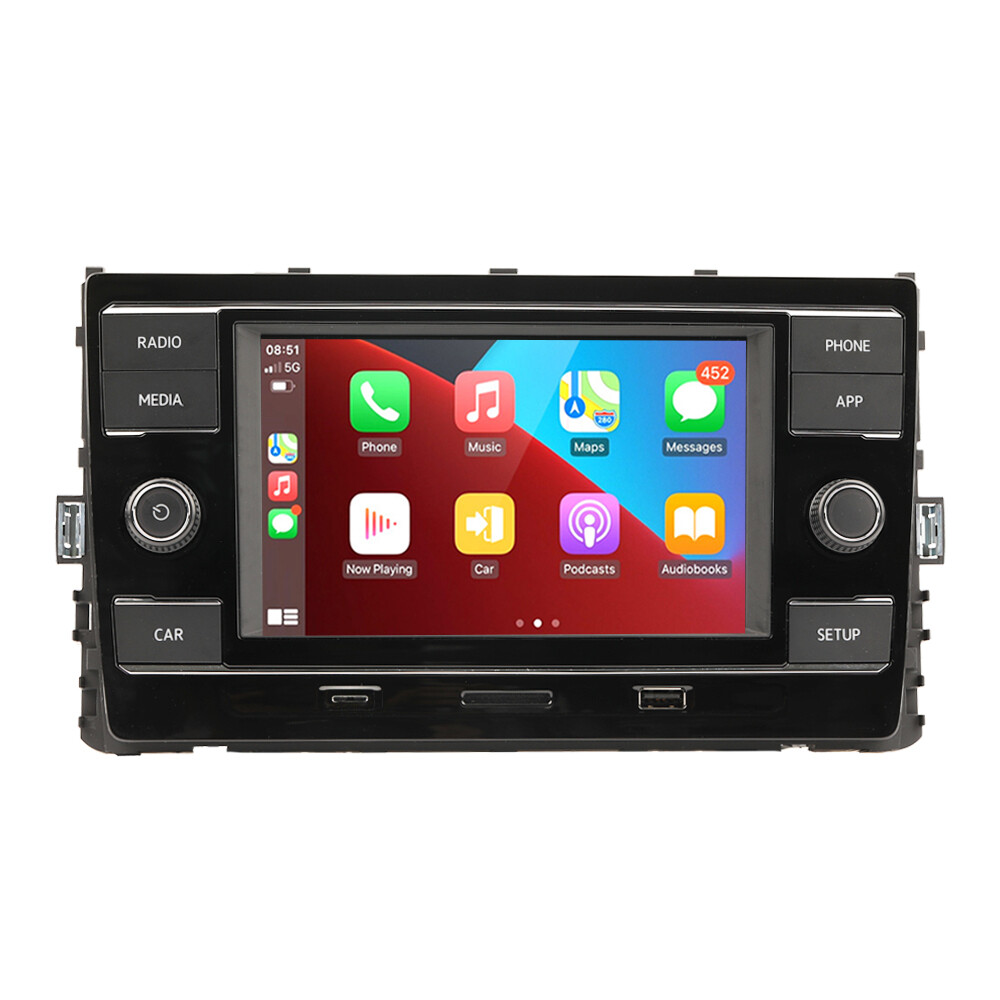 6.5″ Touch Screen Carplay Android Auto MirrorLink Radio Stereo MQB 5GD035280C