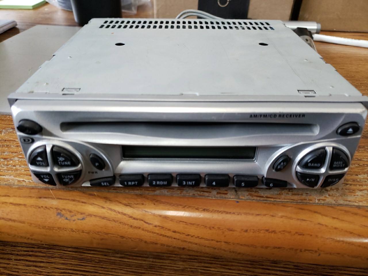 Namsung DB1200 AM/FM/CD Car Stereo – Detachable Face 1 DIN Vintage Head Unit 📻