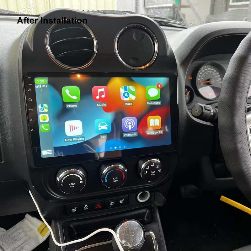 10″ Wireless CarPlay Android Auto Nakamichi BT Radio For Jeep Patriot 2009-16 SO