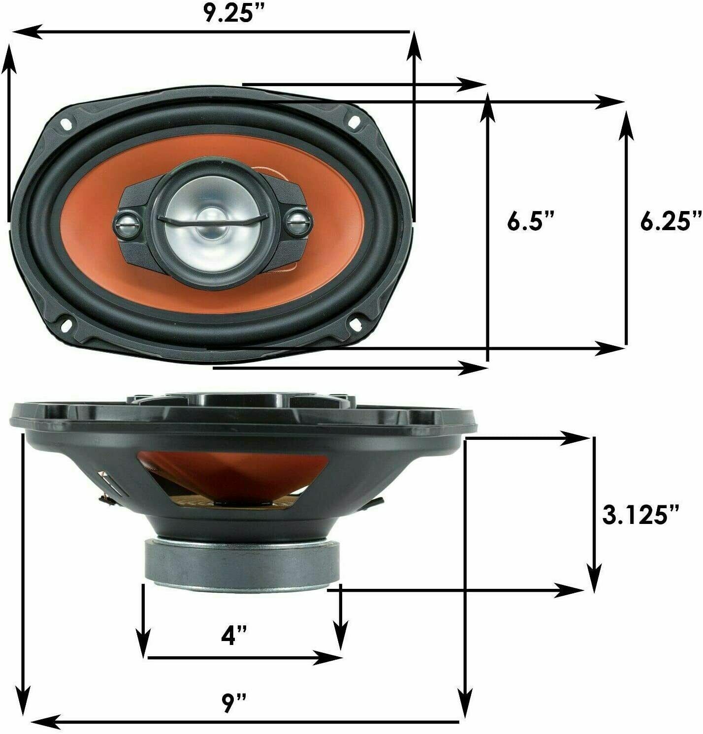 Blaupunkt Irvine70 1 Din MP3 Receiver USB + 4x Audiobank AB-790 AB-630 Speakers