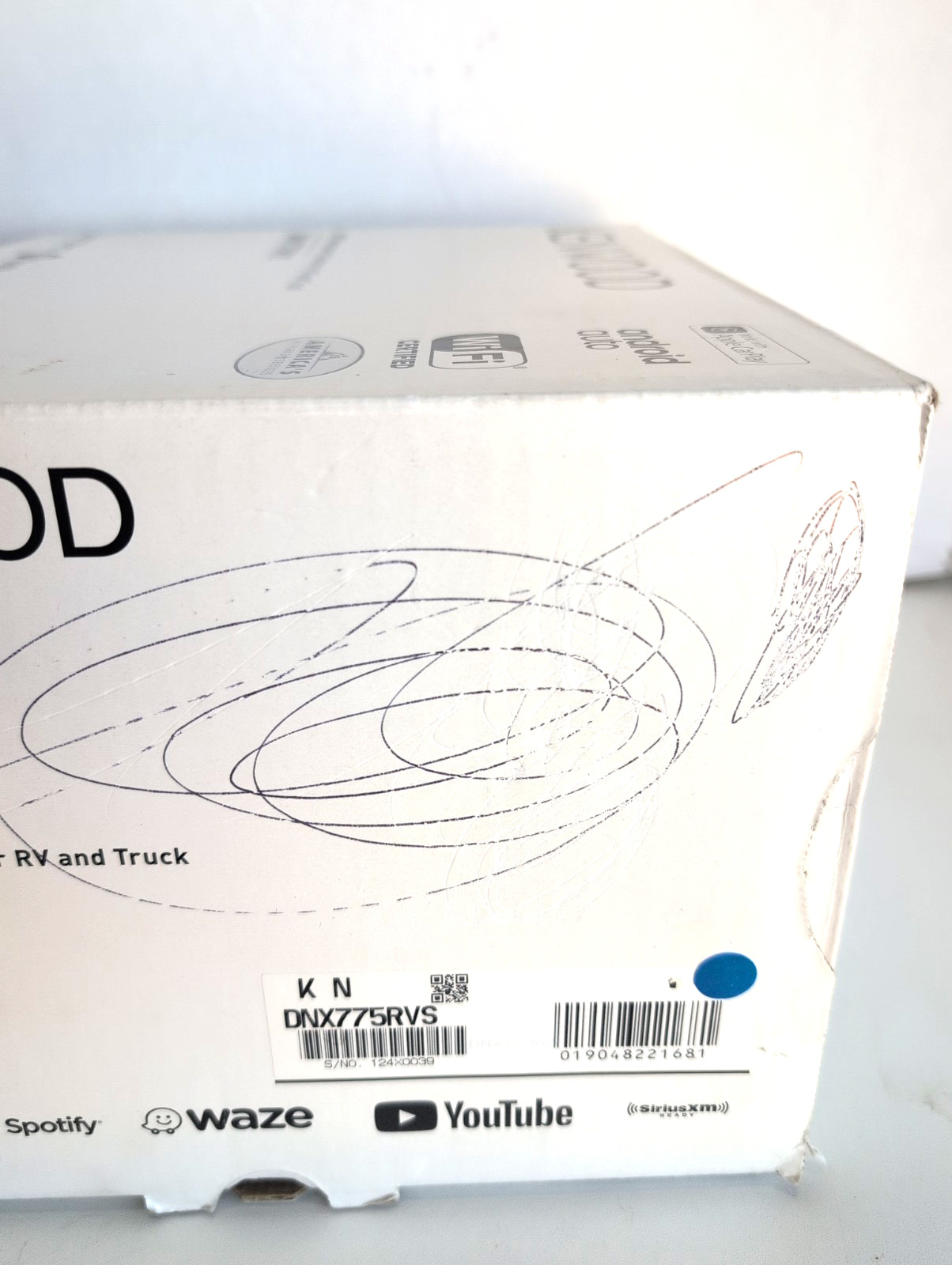 Kenwood DNX775RVS RV/Truck Navigation Receiver — Brand New, Complete in Box