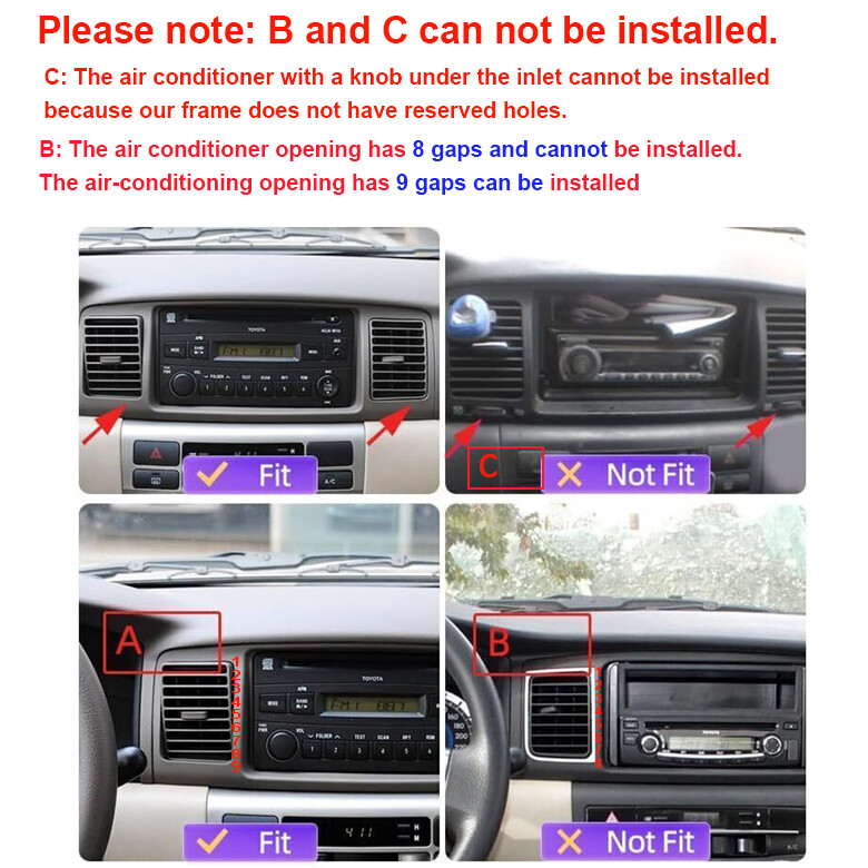 64G For Toyota Corolla 2003-2008 Android Auto Car Stereo Radio carplay 1280*800