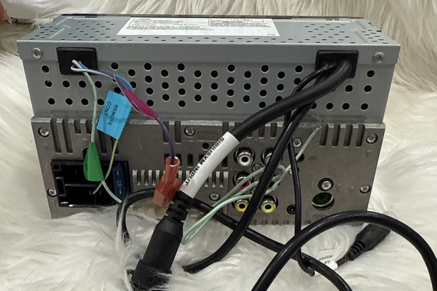 JVC KW-M560BT 2-DIN 6.8″- NOT IN A WORKING CONDITION, FOR PARTS ONLY!