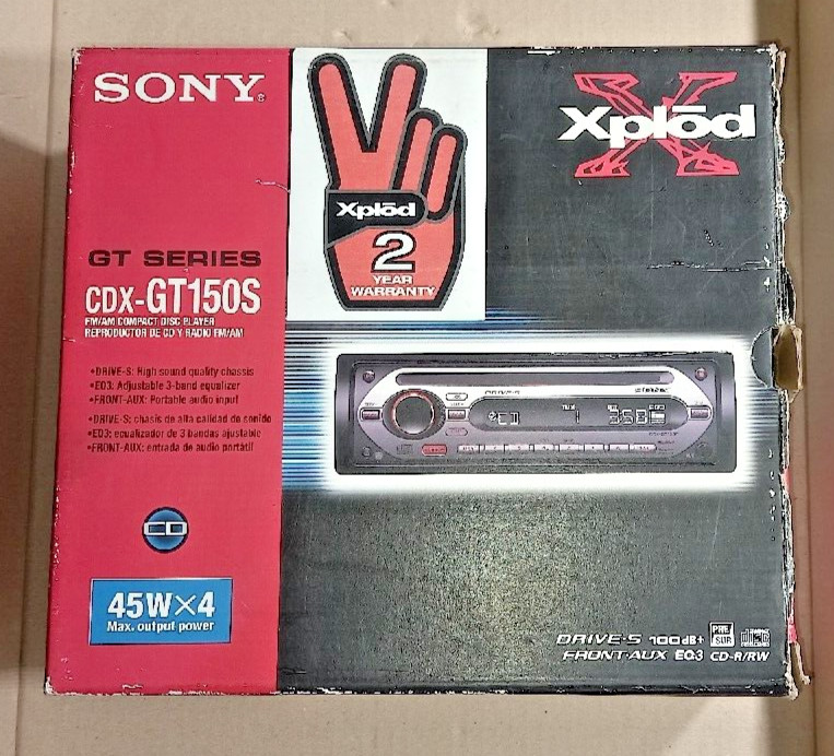 Sony Xplod GDX-GT150S BRAND NEW