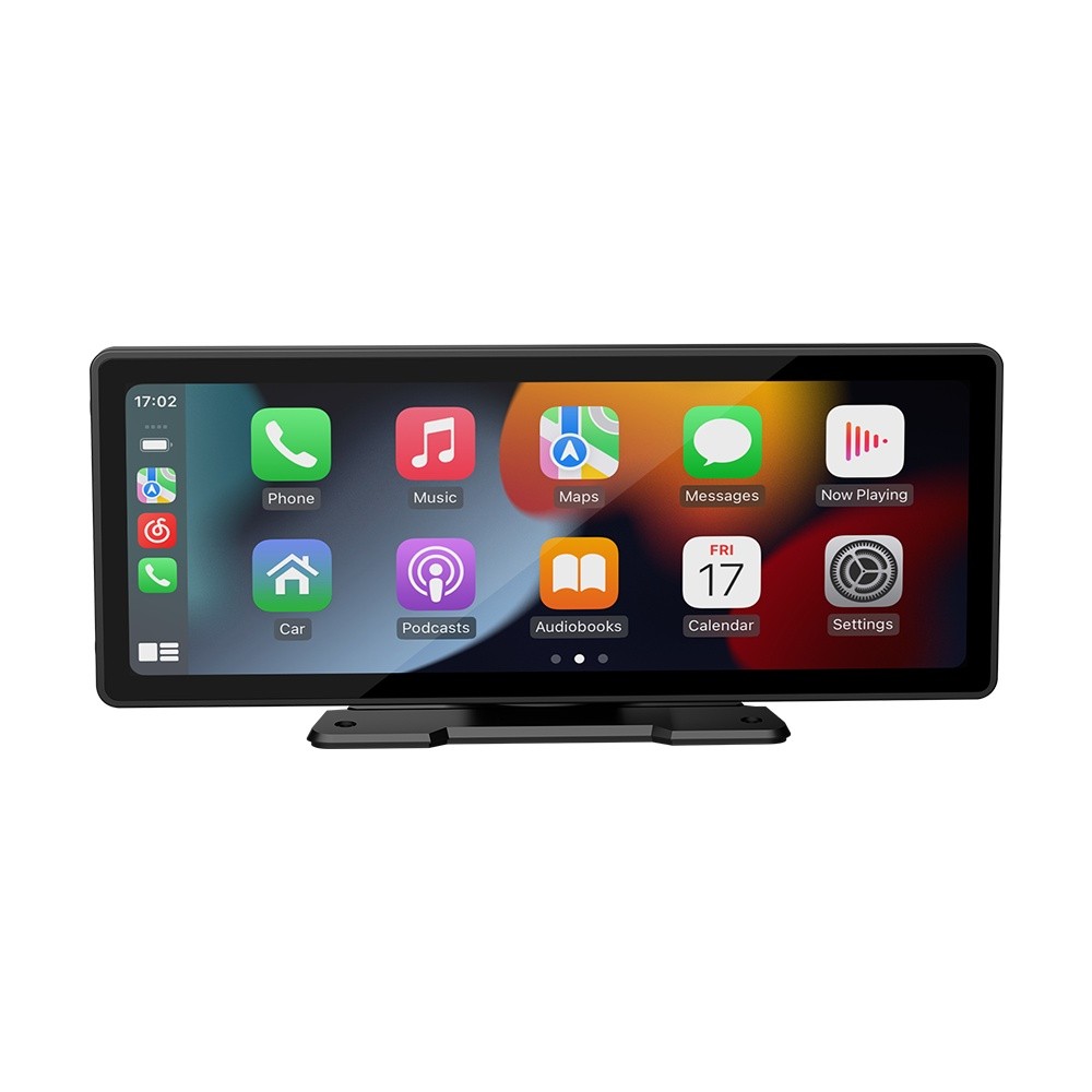 10″ Car Stereo Radio Touch Screen Carplay WIFI GPS Voice Control W/360° Mounting