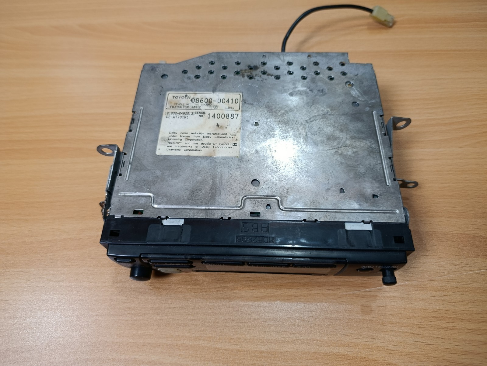 Toyota Corolla AE100, AE101 OEM Cassette Player TST-5000 with Equalizer Support