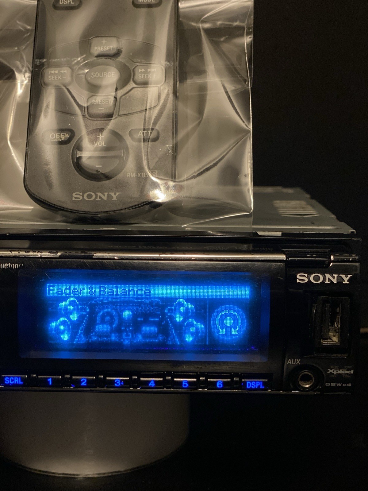 🔥✅SUPER RARE BLUETOOTH SONY CDX WORKING PERFECTLY ✅🔥