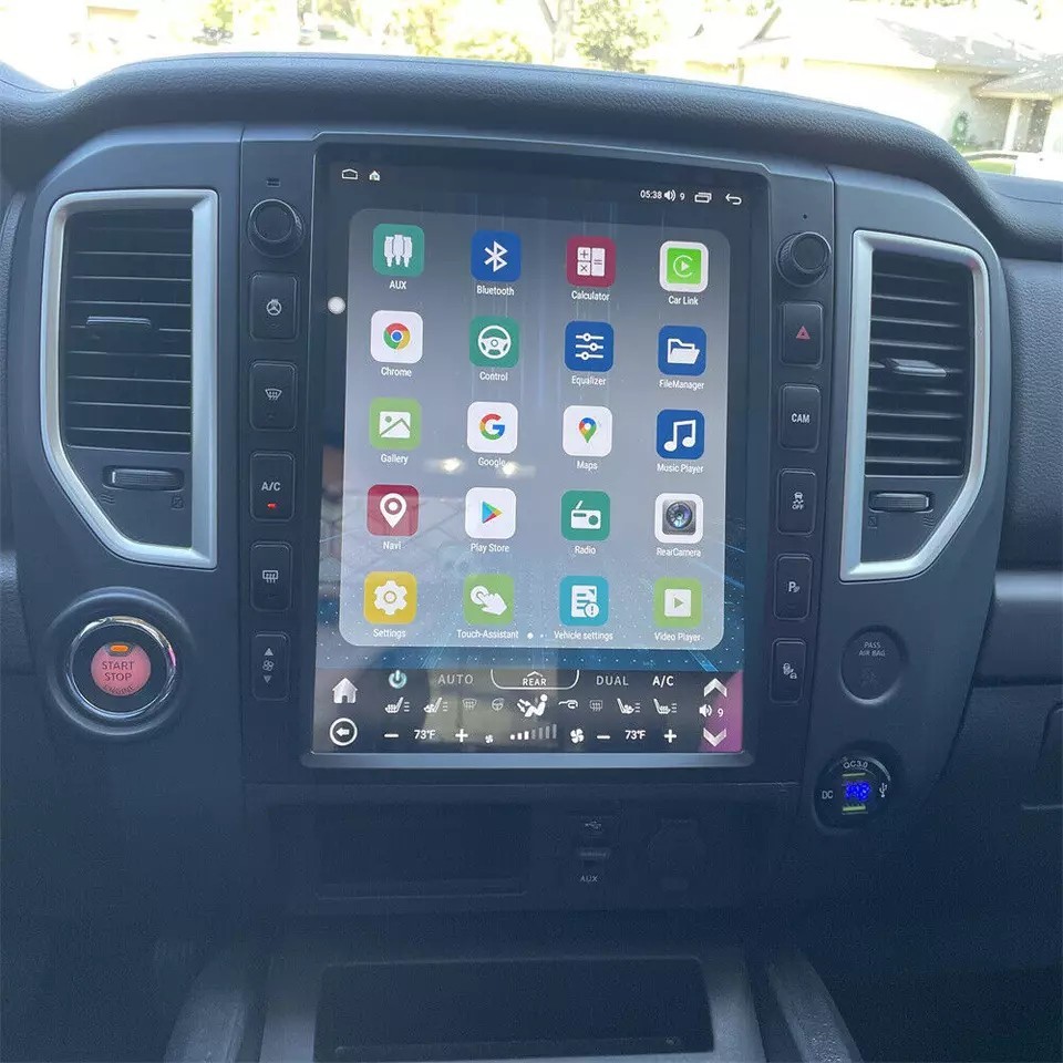 13” For Nissan Titan 2016-2019 Car GPS radio Navigation Stereo 8G+128GB Carplay