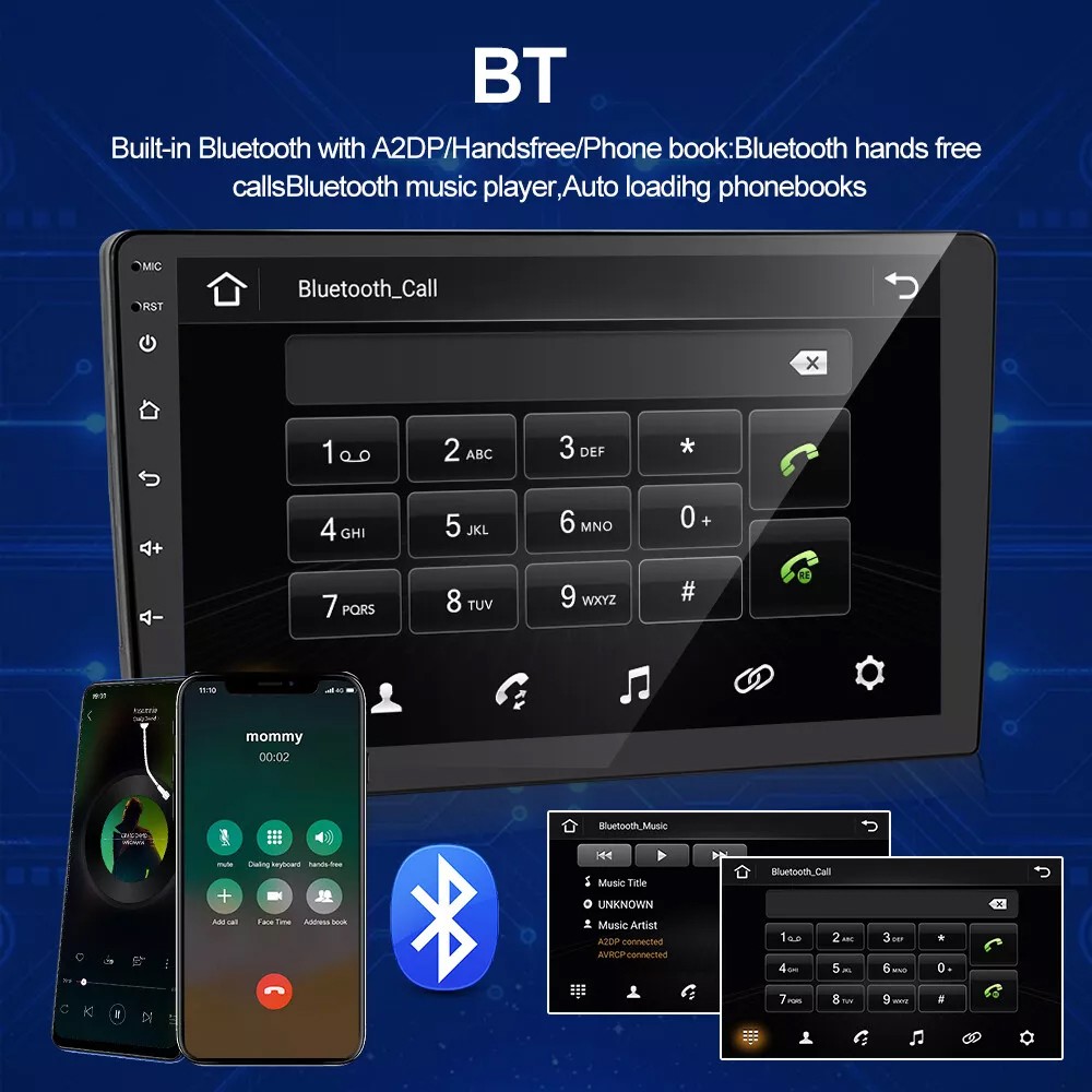 For 2007-2011 Honda CRV Android Apple Carplay Car Stereo Radio GPS Navi Player