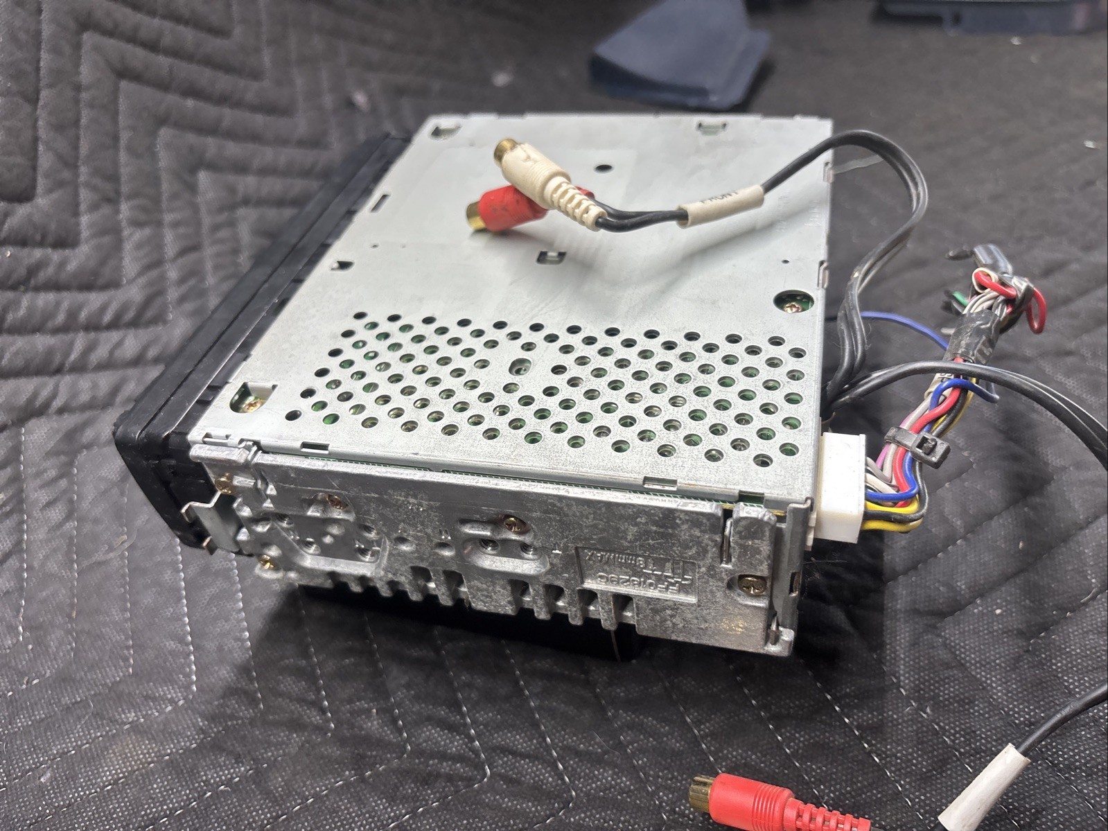 90s Panasonic DPX40 Single DIN Radio with CD Player and Removeable Face