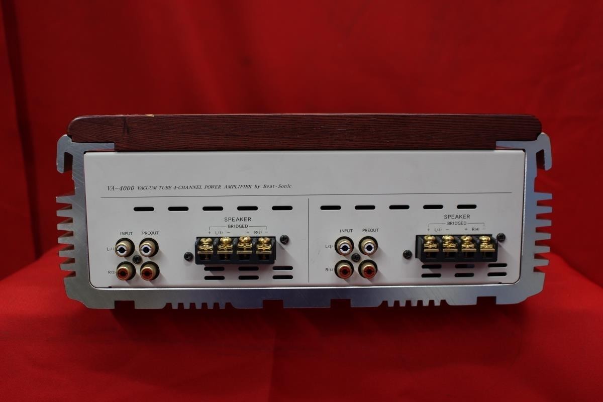 Beat-sonic VA-4000 Tube Amplifier 50W X 4 Car Audio 4-Channel