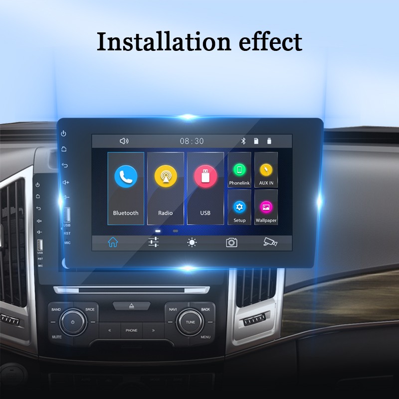 2Din Touch Screen Player Car Radio 8″ Bluetooth FM Built-in Carplay Android Auto