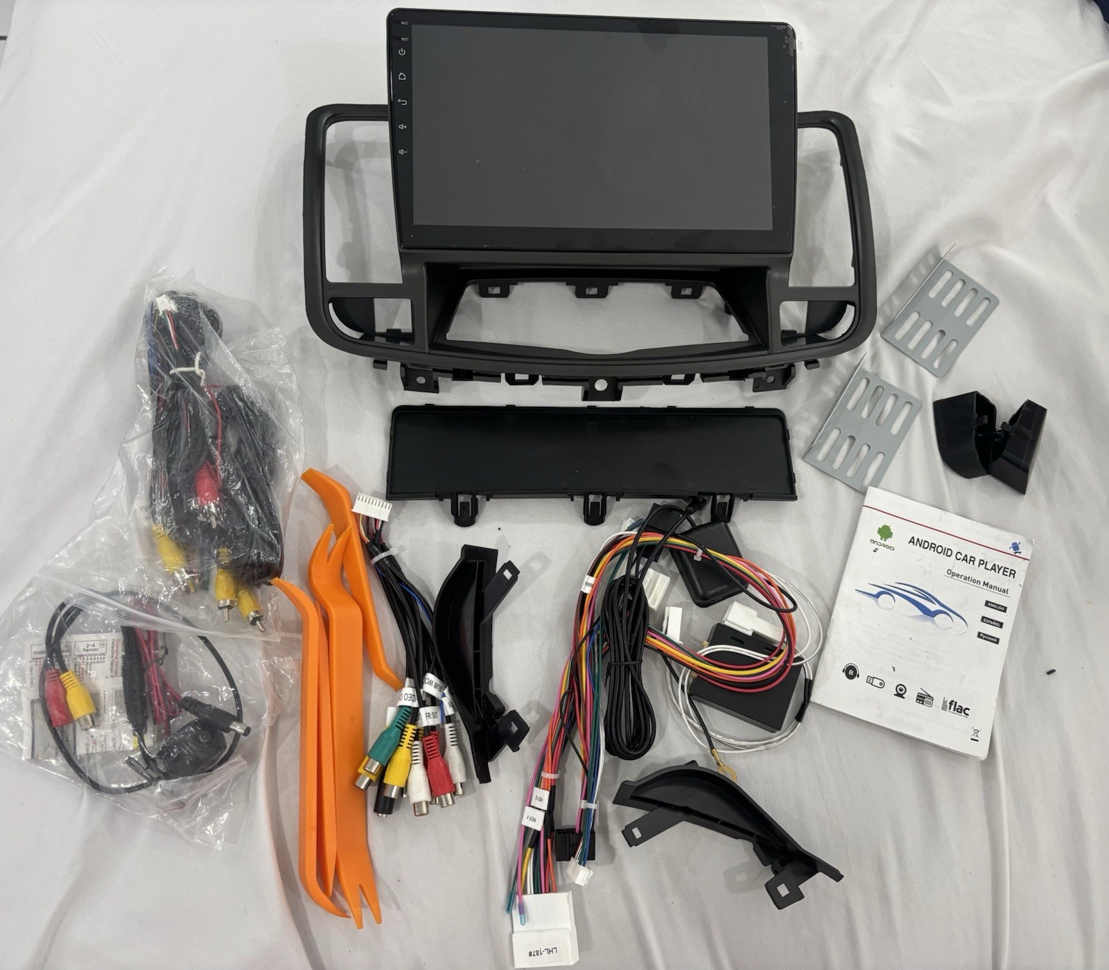 Android Car Player 2 DIN Car MP5 Player Touchscreen USB Input w/ Wiring Harness