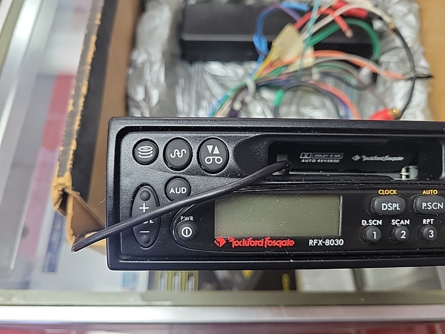 Old School Rockford Fosgate RFX-8030 Cassette Open Box