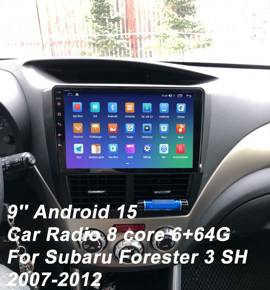 8 Core 64G Car Radio for Subaru Forester 3 SH 2007 – 2012 Carplay Android Units
