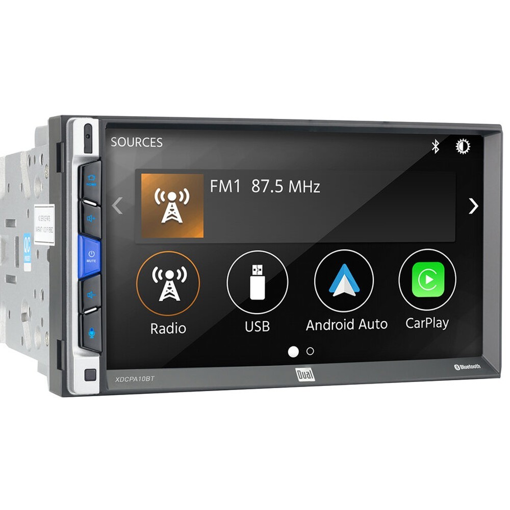 XDCPA10BT 7″ Apple Carplay Car Stereo AM/FM Radio For 2005-2011 Toyota Tacoma