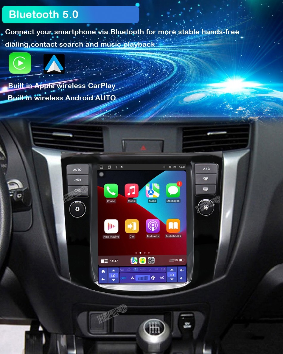 Android 15 Carplay Car Stereo Radio GPS Navi For Nissan NAVARA NP300 2016-2022