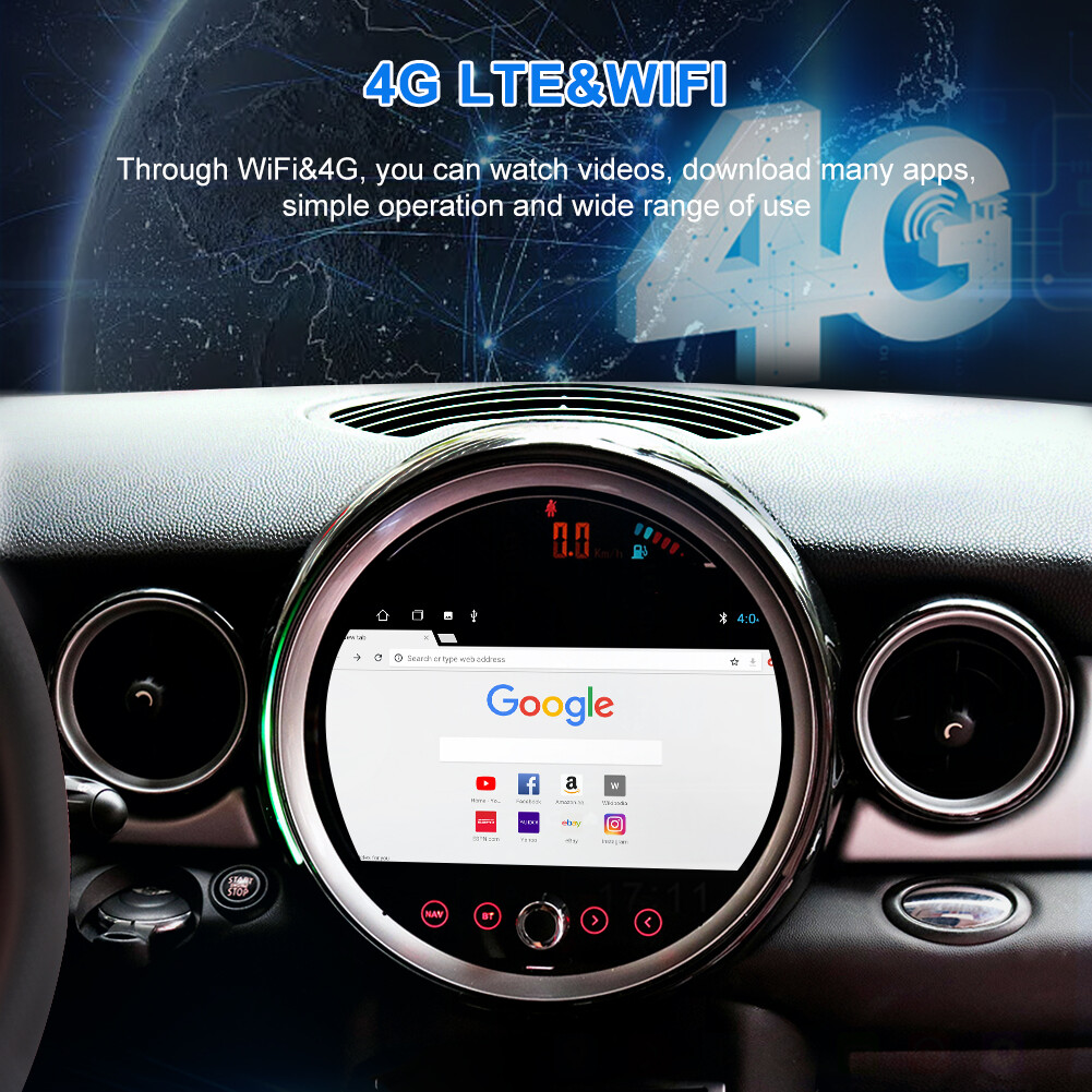 9 Inch Android System 13 Navigation Car Radio For BMW Mini Cooper F54 2017-2020
