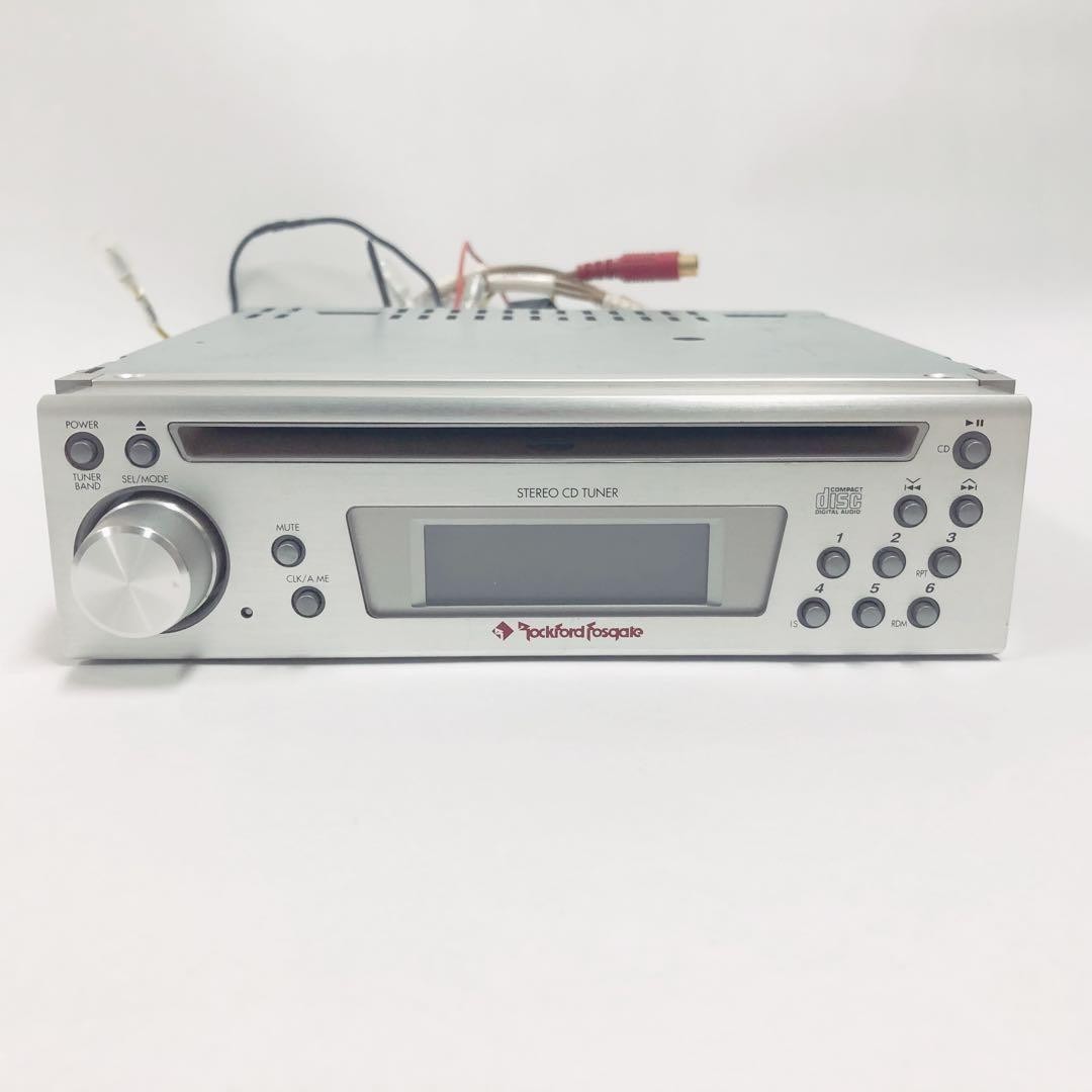 Rare Rockford Fosgate high-end CD tuner DENON Used