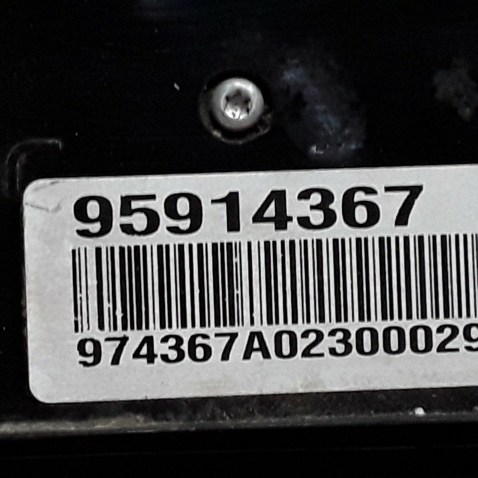 11 12 13 14 15 16 Chevrolet Cruze radio control panel OEM 95914367