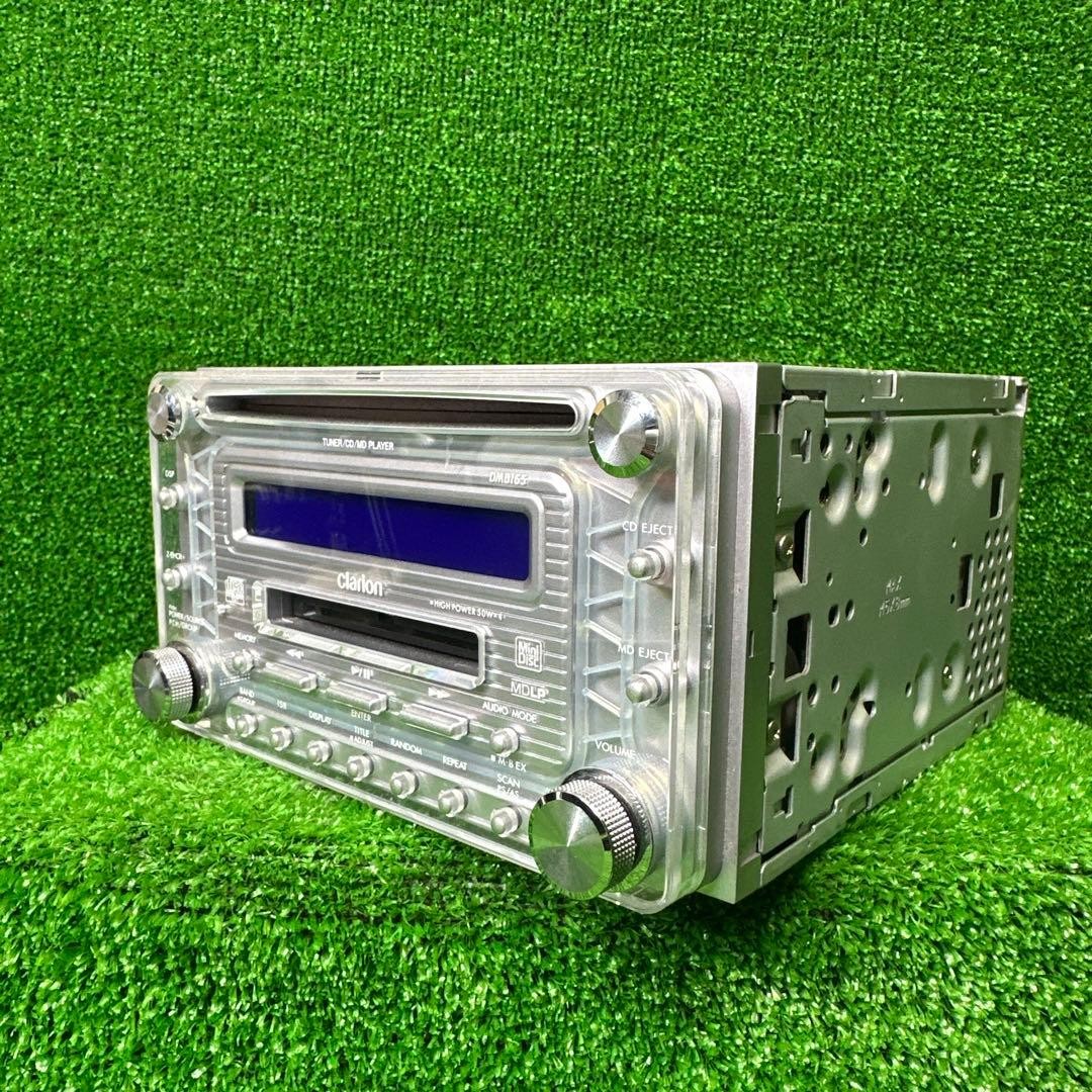 Clarion DMB165 CD MD deck operation confirmed rare item