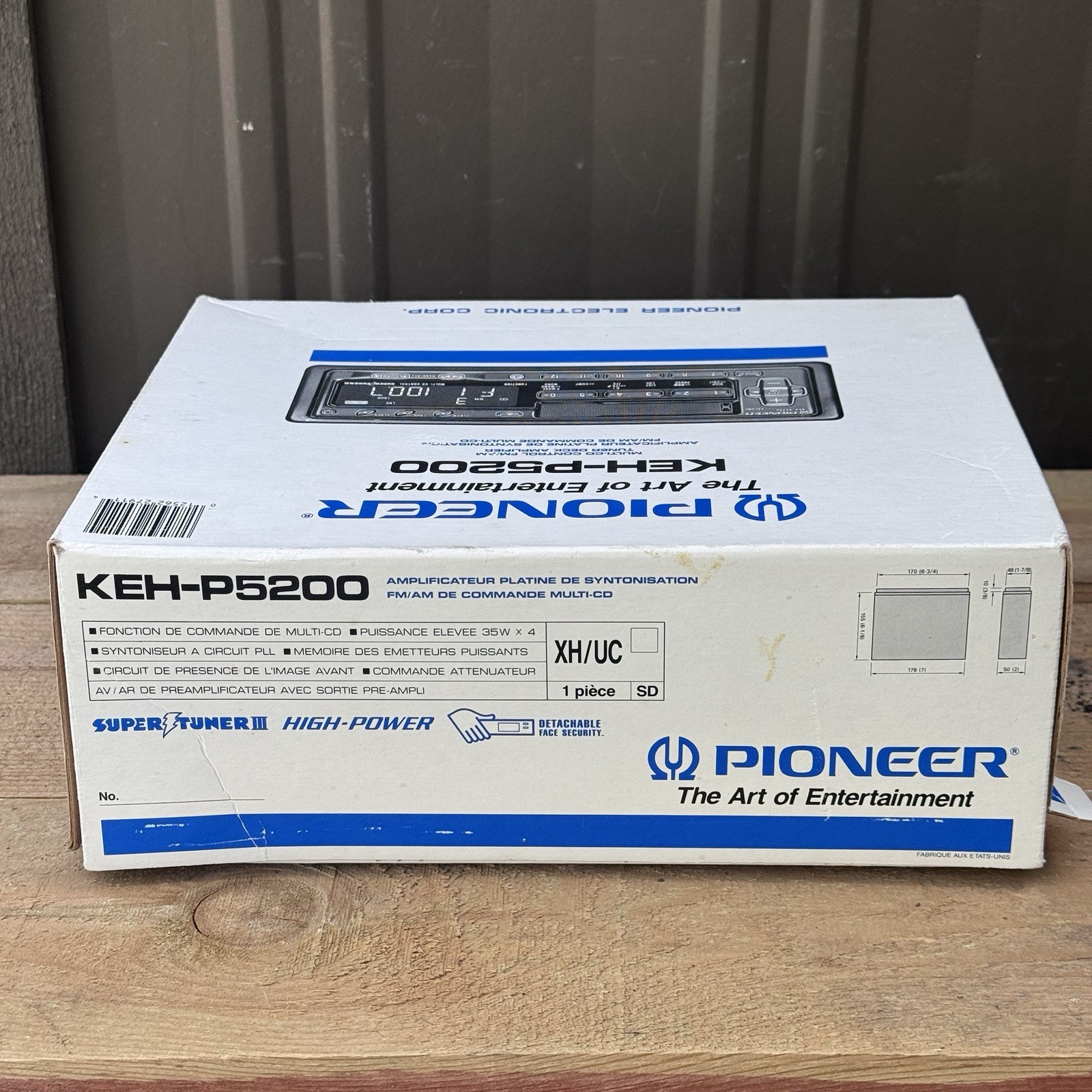 Vintage Pioneer KEH-P5200, Cassette Receiver In Original Box