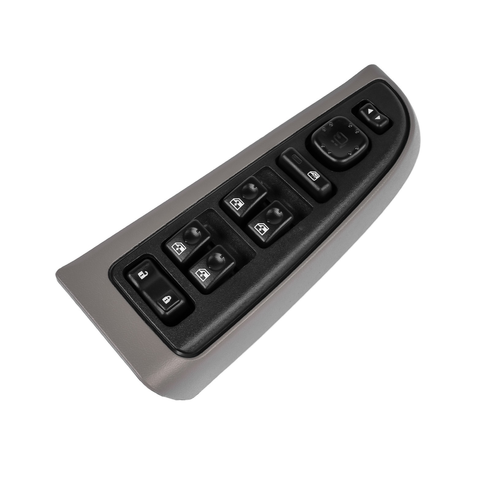 Door Lock and Power Window Switch & Gray Bezel Assy for Cadillac Escalade ESV