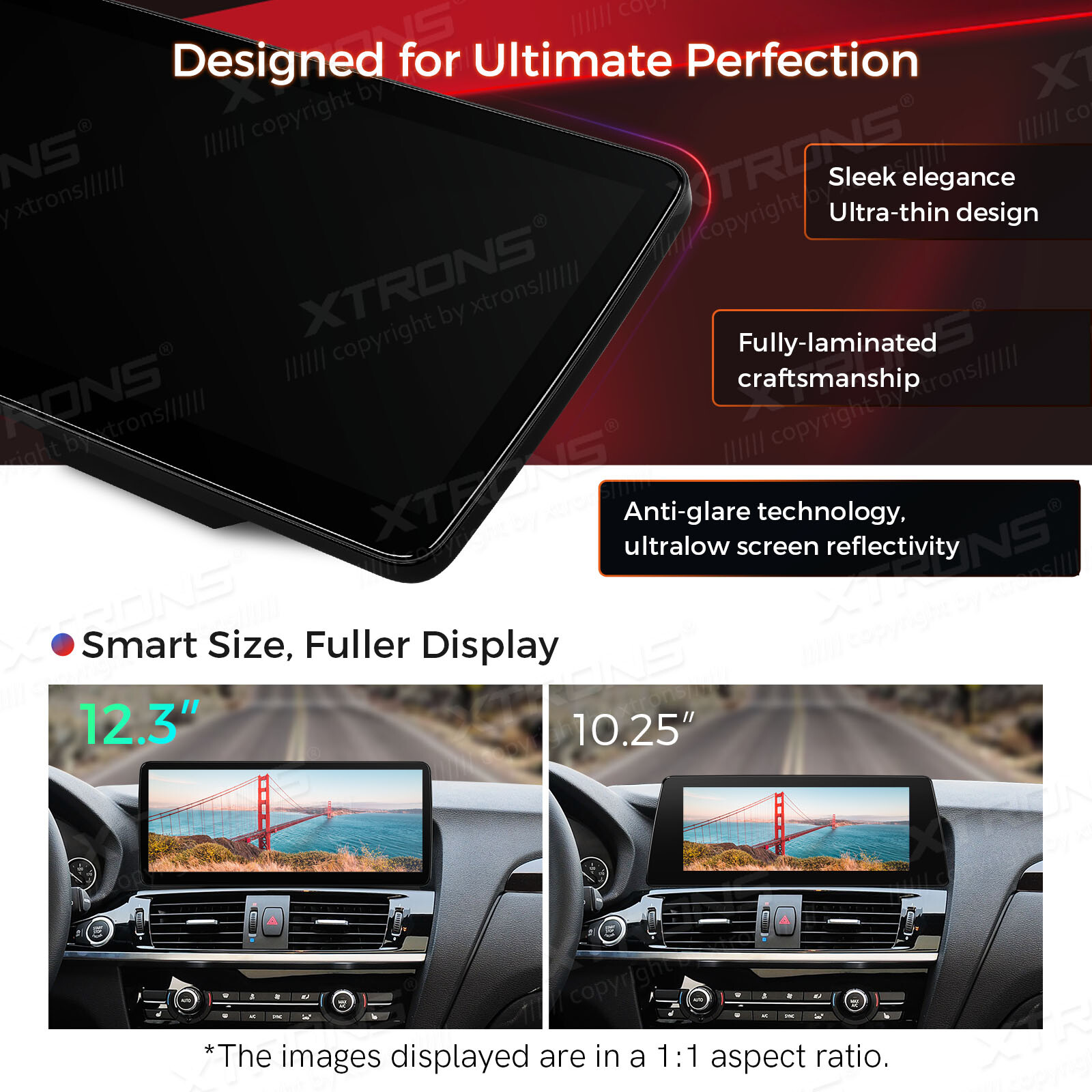 12.3″ IPS Android 13 8-Core CarPlay Stereo GPS Navi 4G For BMW X3 F25/X4 F26 NBT