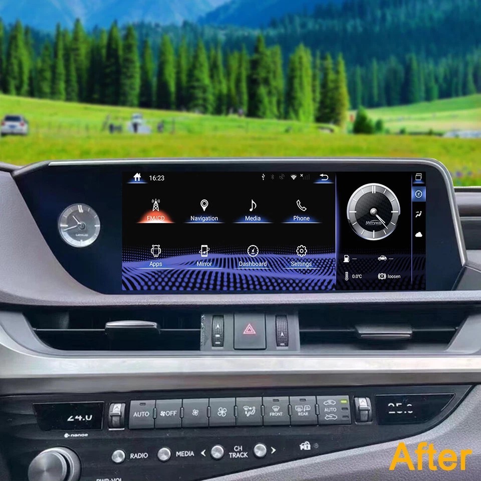 For 2018-2021 Lexus ES300 ES350 Android 13 Car Radio GPS Navi Carplay HD Display