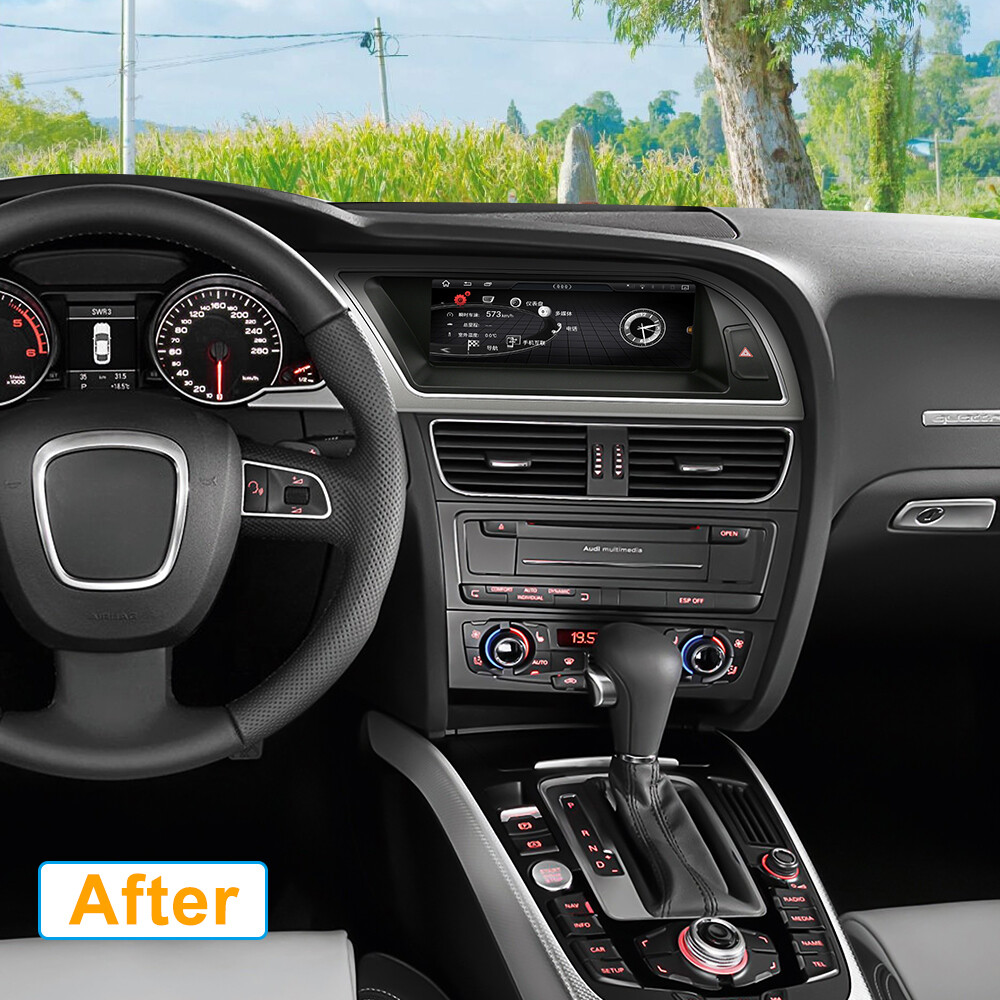 8.8″Car Radio for Audi A5 2009-2016 Touchscreen Carplay WiFi Phonelink DSP FM BT