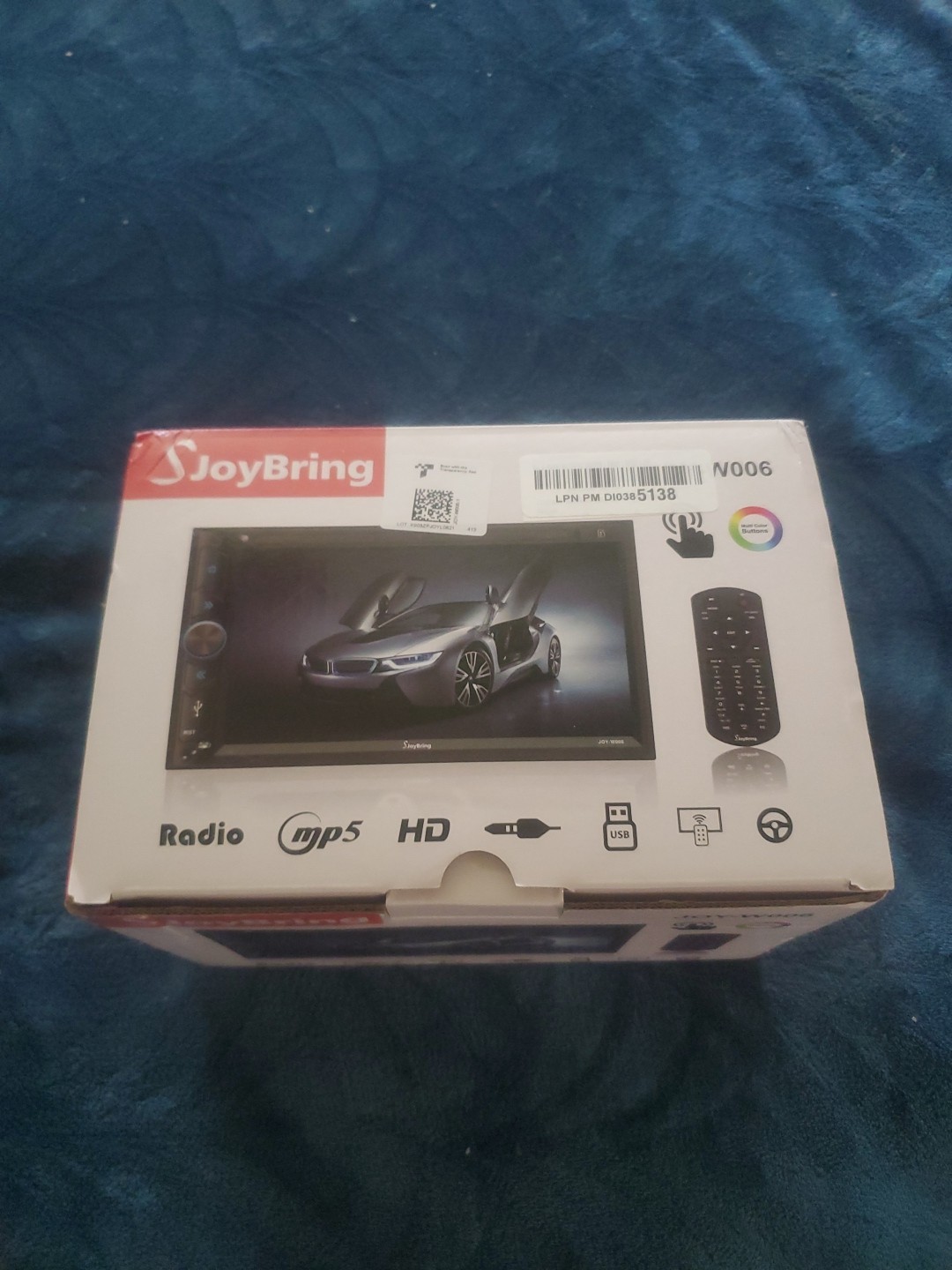 SJoyBring JOY-W006 Double Din Wireless Car Stereo 7″ Screen Car Radio Receiver