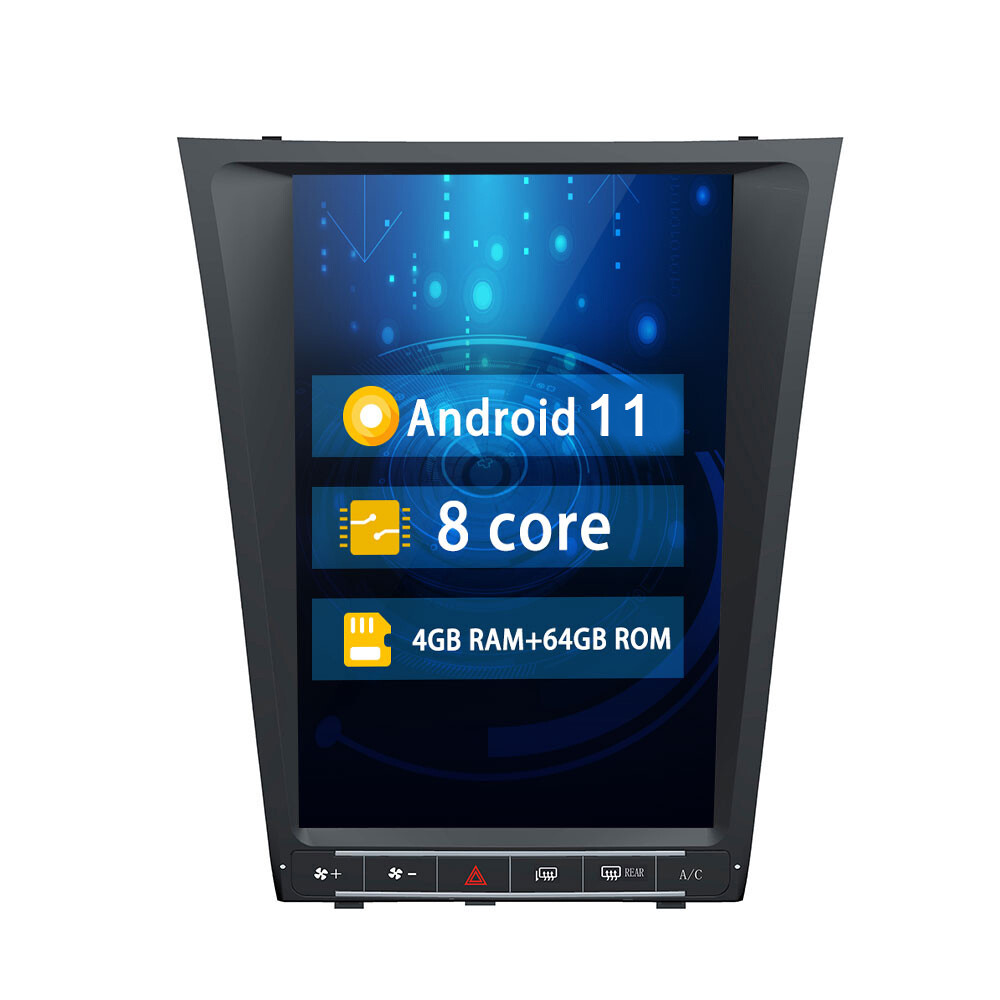 For Lexus GS300 GS350 GS400 430 Car Stereo Radio Player GPS Android Navi 4+64G